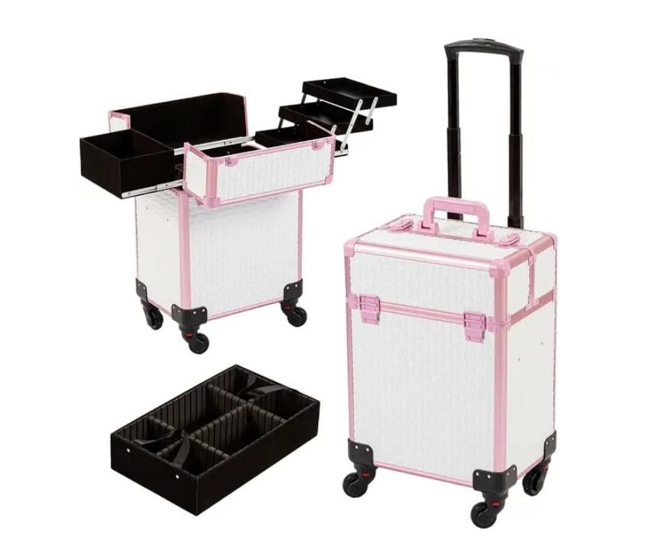 Maleta Rodines Rosada