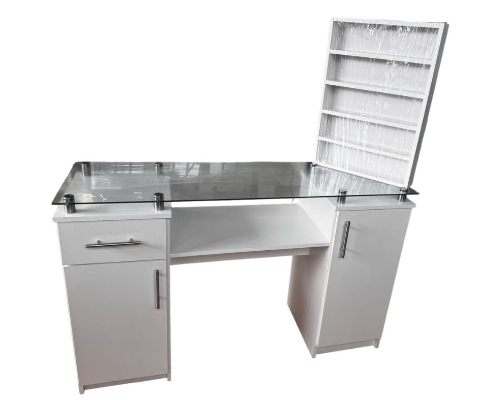 Mesa Manicura Vidrio